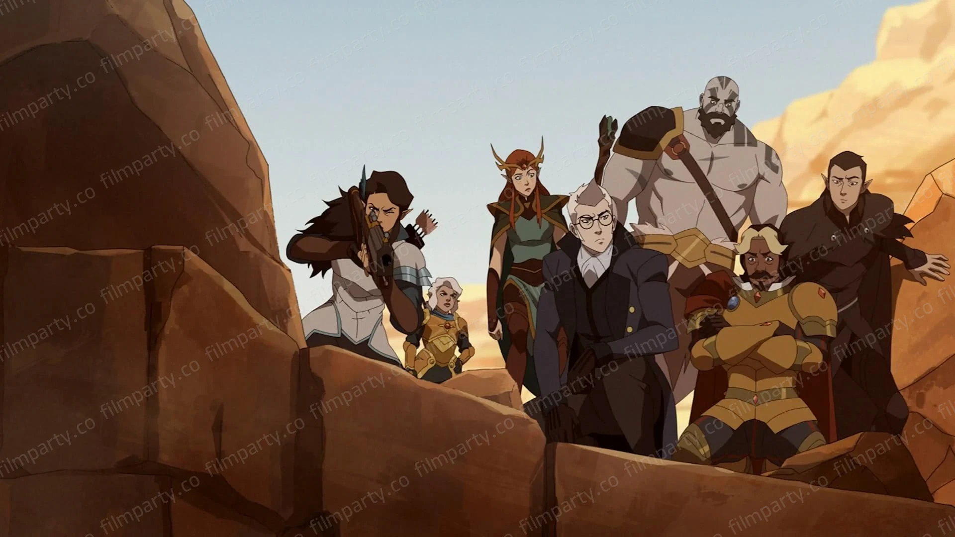 پوستر سریال افسانهٔ وکس ماکینا (The Legend of Vox Machina 2022) - تماشای آنلاین و دانلود از فیلم پارتی