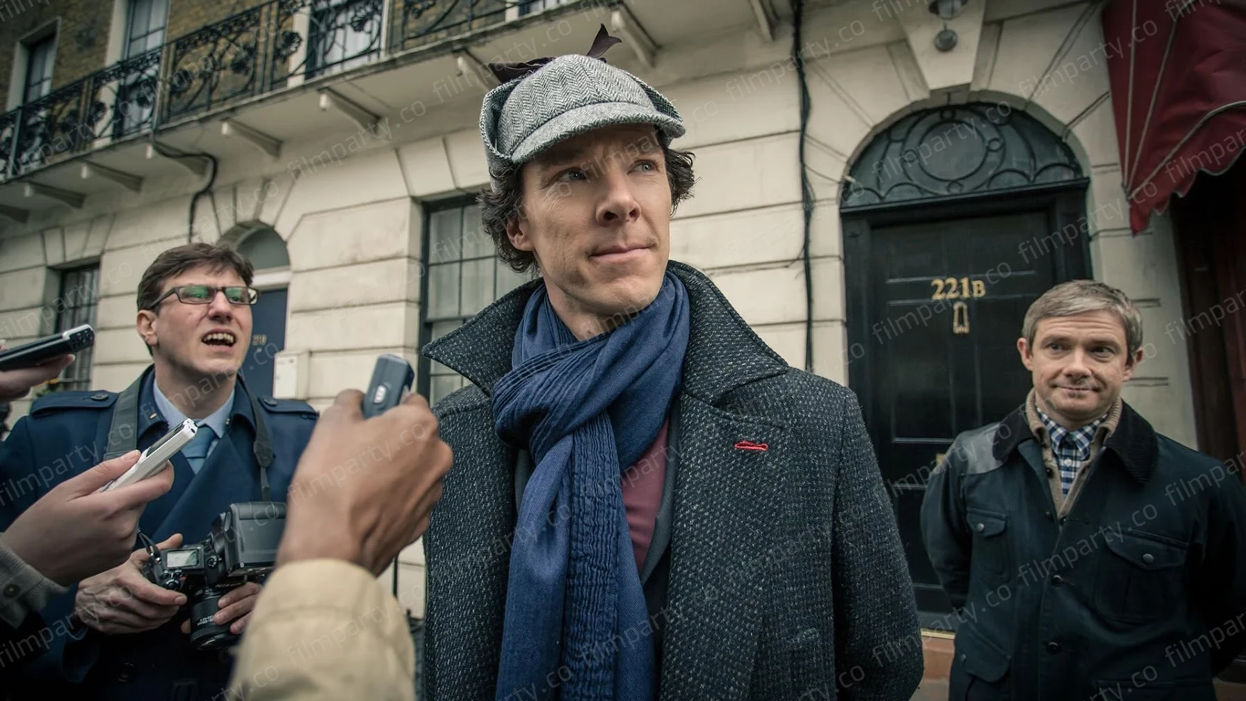 پوستر سریال شرلوک (Sherlock 2010) - تماشای آنلاین و دانلود از فیلم پارتی