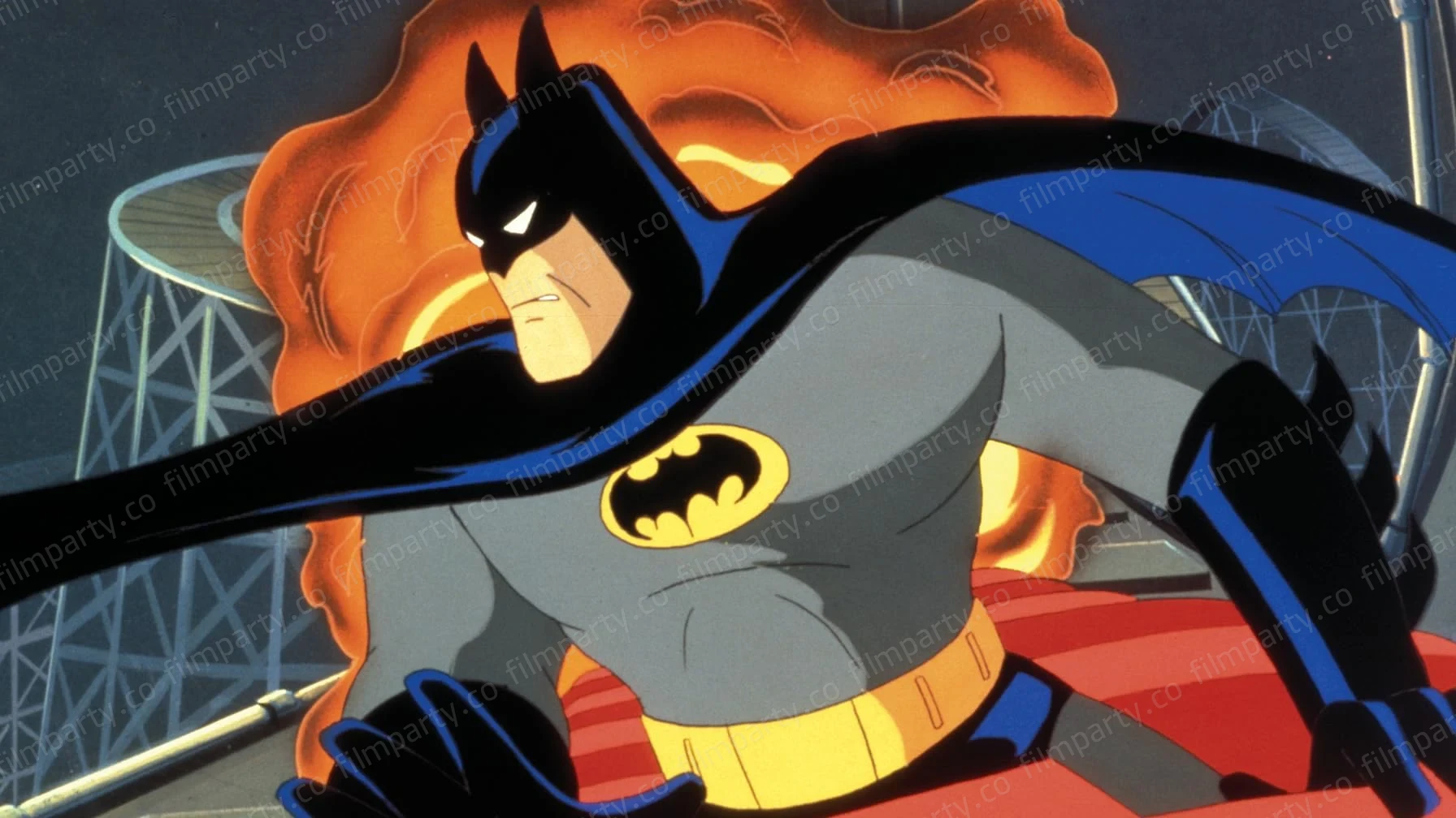 پوستر سریال بتمن: سریال انیمیشنی (Batman: The Animated Series 1992) - تماشای آنلاین و دانلود از فیلم پارتی