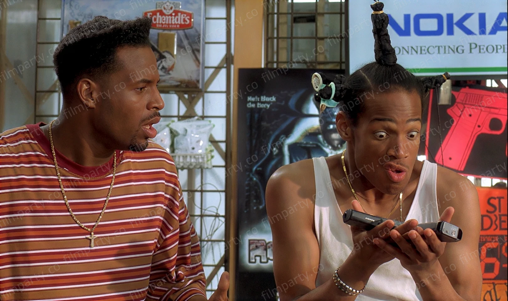 پوستر فیلم تهدیدی برای جنوب مرکزی (Don’t Be a Menace to South Central While Drinking Your Juice in the Hood 1996) - تماشای آنلاین و دانلود از فیلم پارتی