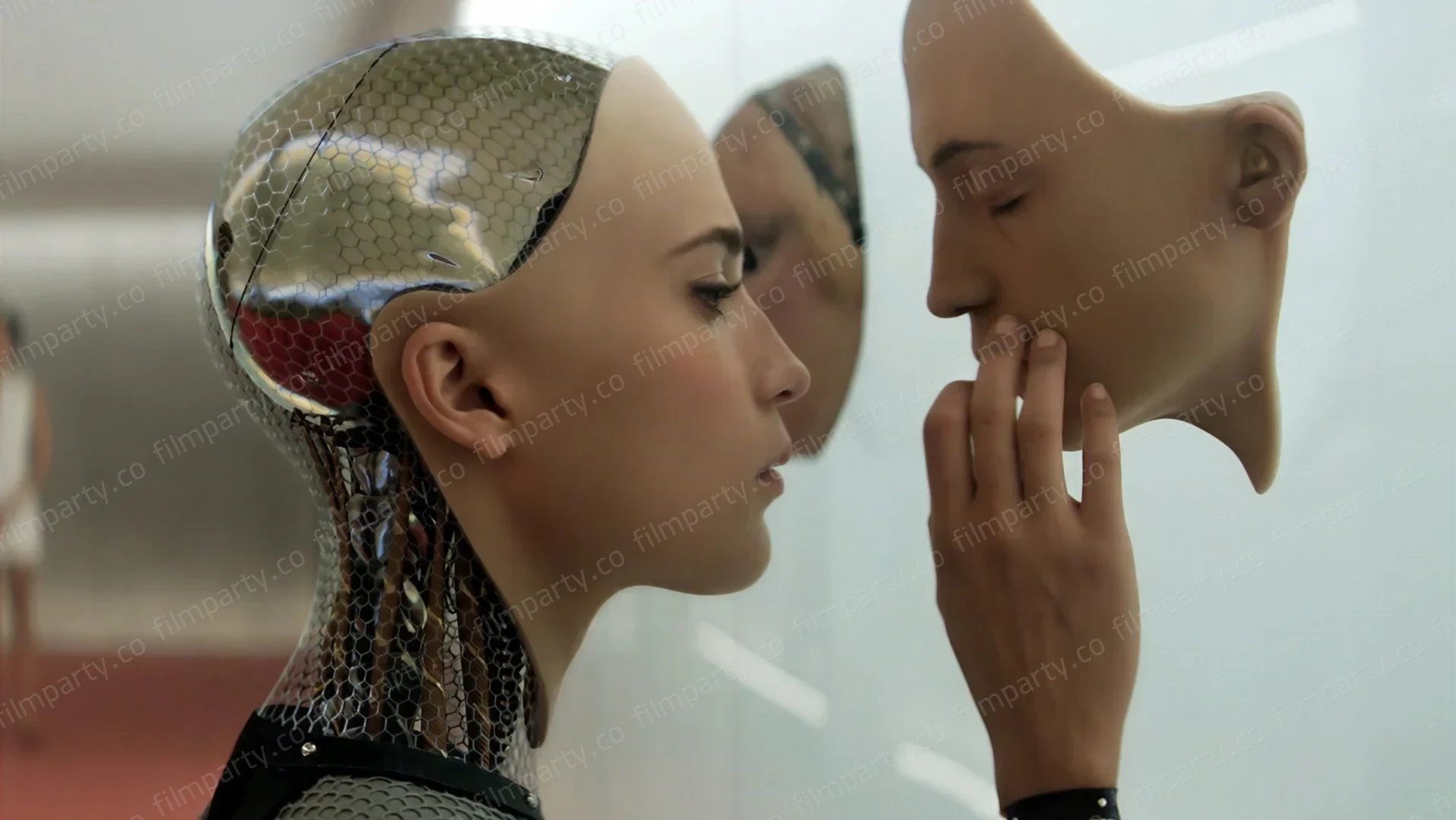 پوستر فیلم اکس ماکینا (Ex Machina 2014) - تماشای آنلاین و دانلود از فیلم پارتی