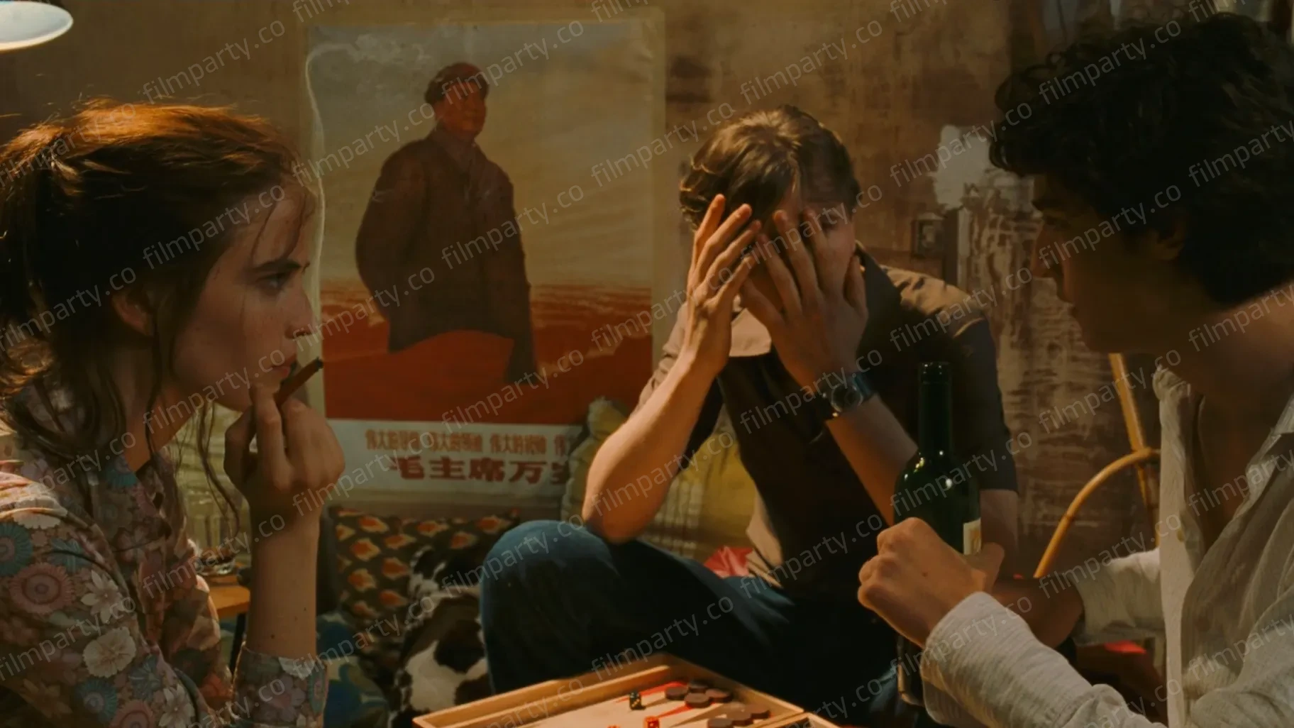 پوستر فیلم رؤیابین‌ها (The Dreamers 2003) - تماشای آنلاین و دانلود از فیلم پارتی