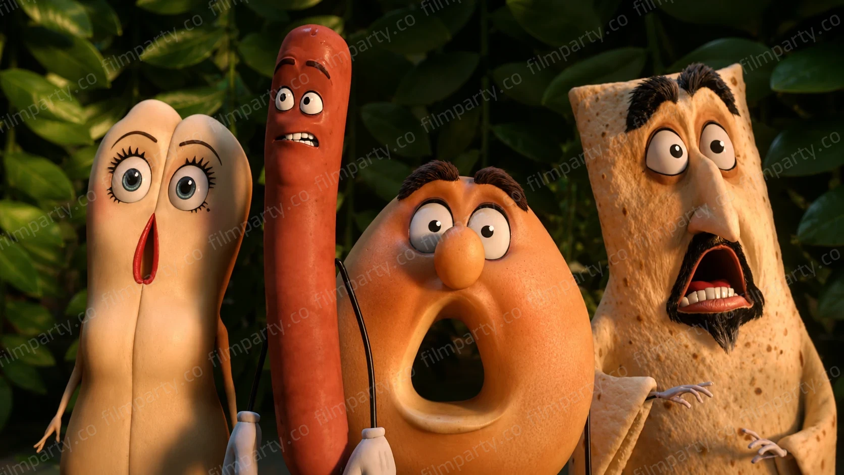 پوستر فیلم سوسیس پارتی (Sausage Party 2016) - تماشای آنلاین و دانلود از فیلم پارتی