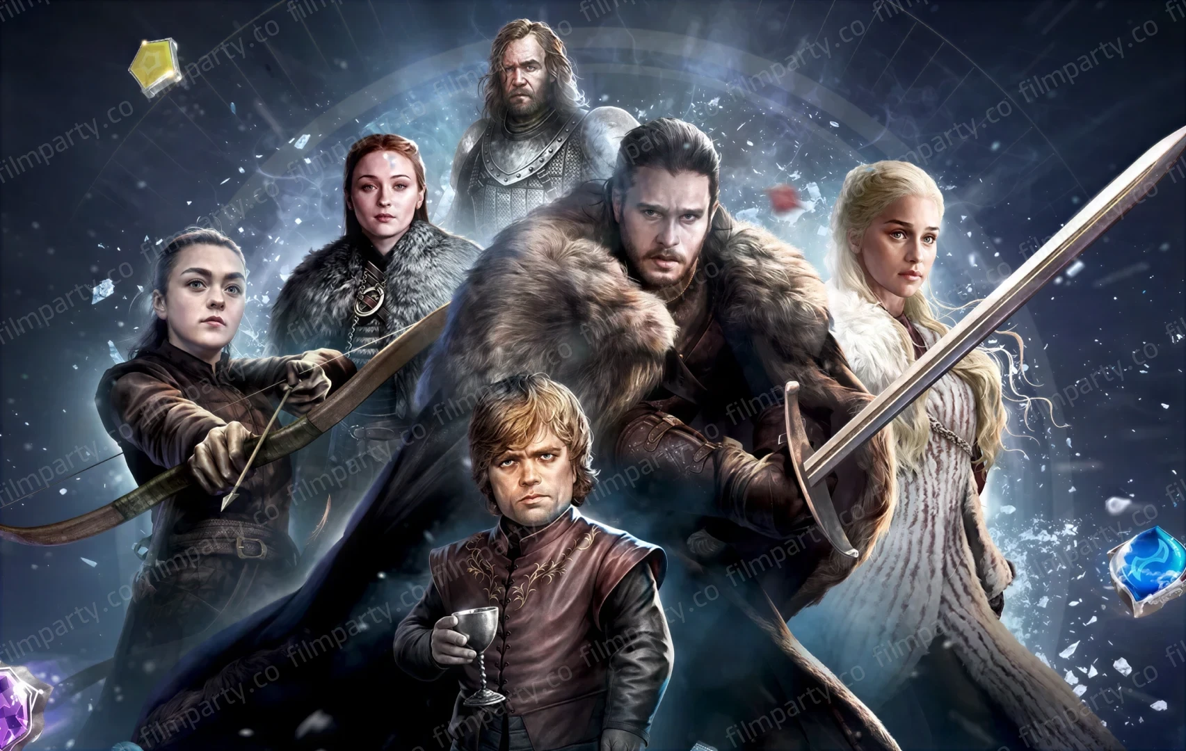 پوستر سریال بازی تاج و تخت (Game of Thrones 2011) - تماشای آنلاین و دانلود از فیلم پارتی