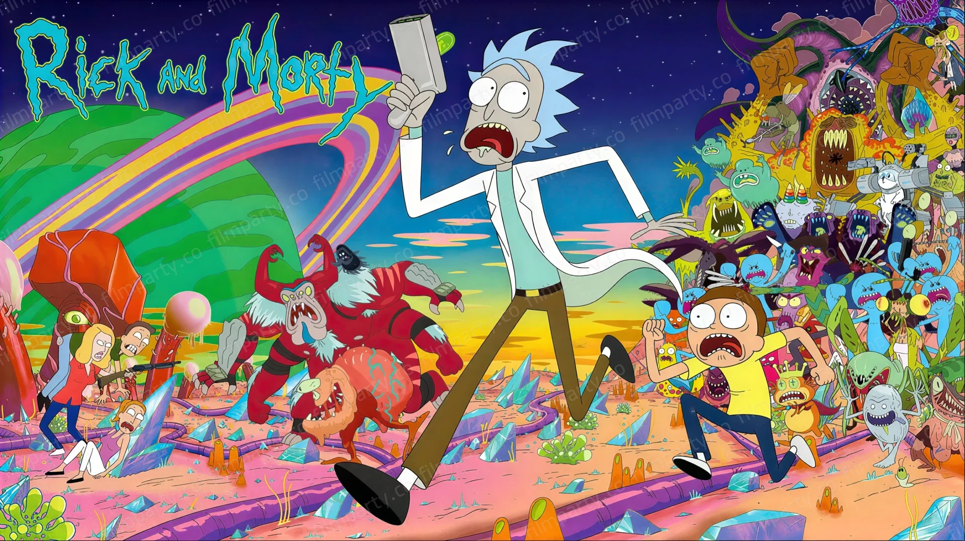 پوستر سریال ریک و مورتی (Rick and Morty 2013) - تماشای آنلاین و دانلود از فیلم پارتی