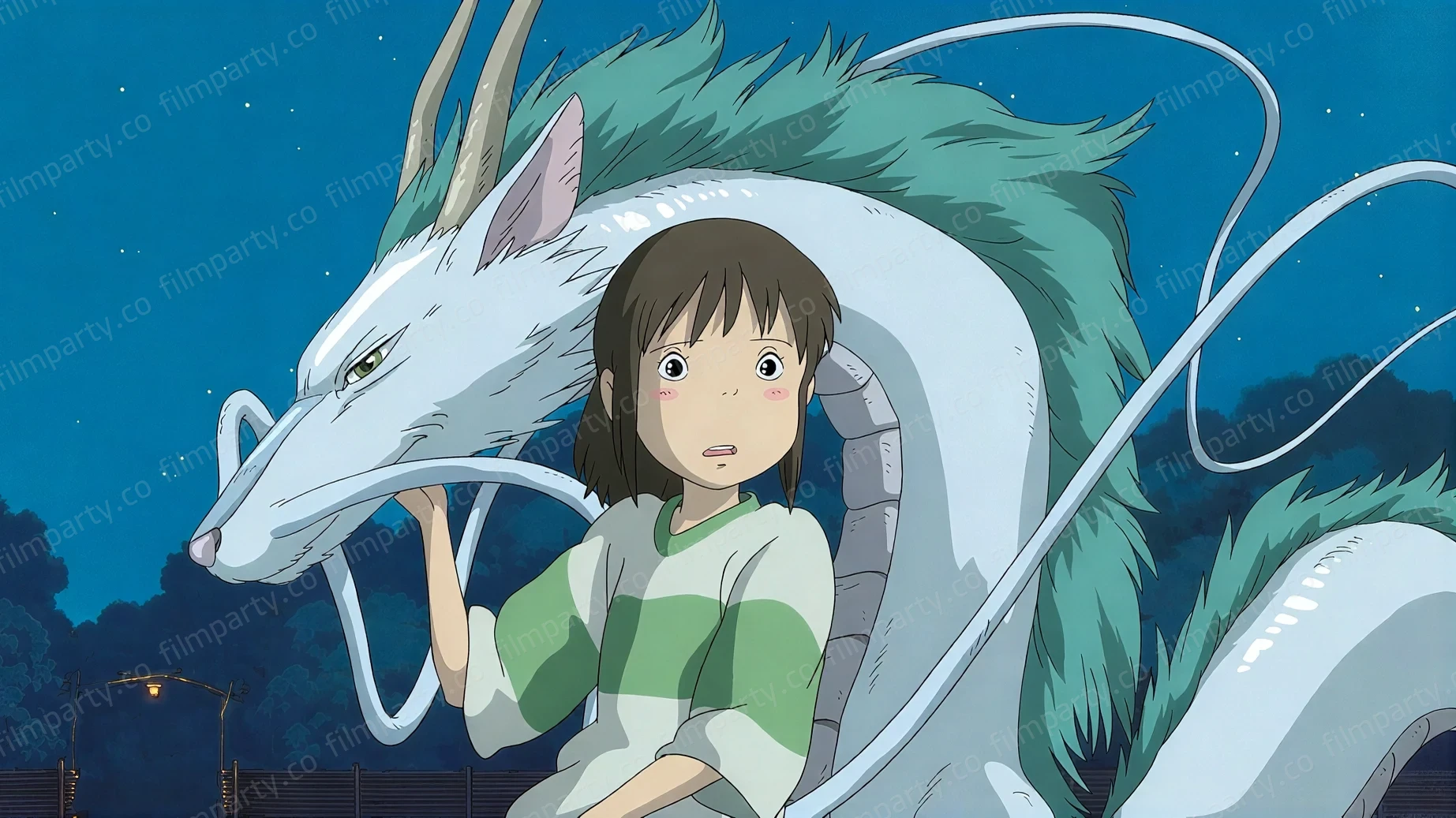 پوستر فیلم شهر اشباح (Spirited Away 2001) - تماشای آنلاین و دانلود از فیلم پارتی