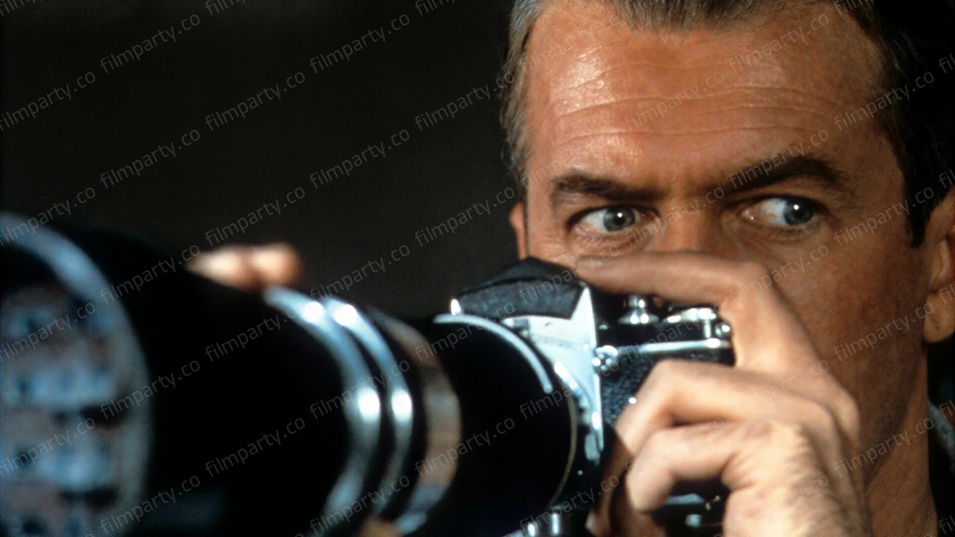 پوستر فیلم پنجرهٔ عقبی (Rear Window 1954) - تماشای آنلاین و دانلود از فیلم پارتی