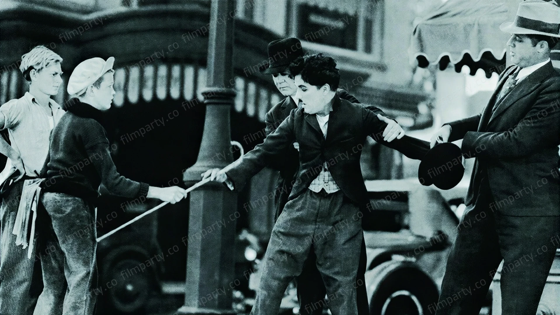 پوستر فیلم روشنایی‌های شهر (City Lights 1931) - تماشای آنلاین و دانلود از فیلم پارتی