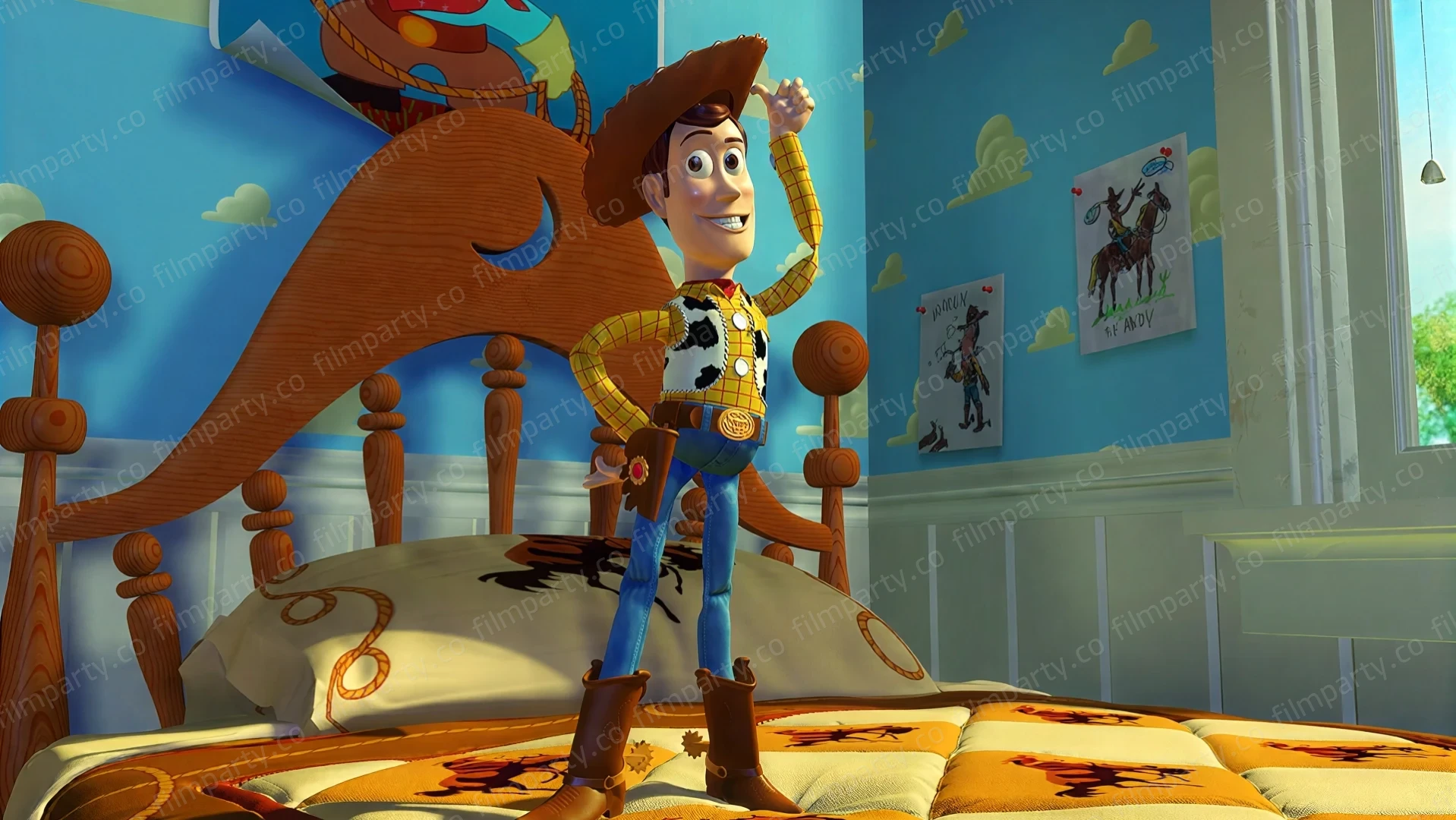 پوستر فیلم داستان اسباب‌بازی (Toy Story 1995) - تماشای آنلاین و دانلود از فیلم پارتی