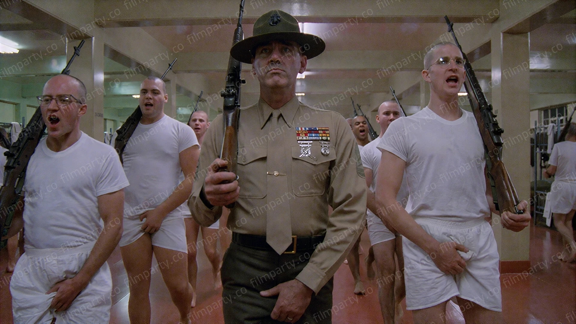 پوستر فیلم غلاف تمام فلزی (Full Metal Jacket 1987) - تماشای آنلاین و دانلود از فیلم پارتی