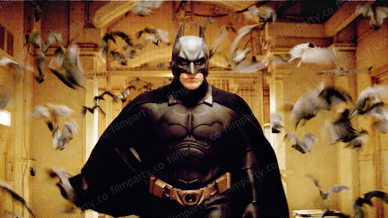 پوستر فیلم بتمن آغاز می‌کند (Batman Begins 2005) - تماشای آنلاین و دانلود از فیلم پارتی