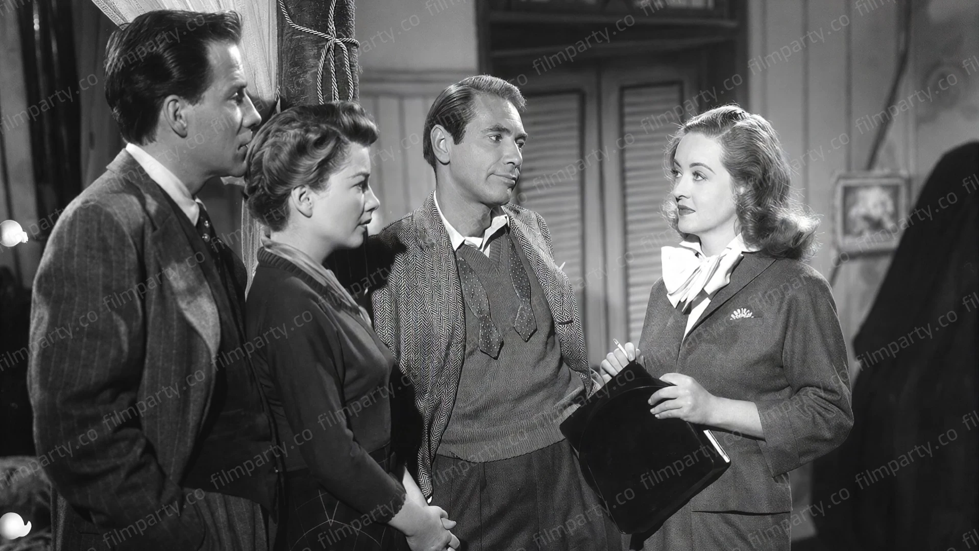 پوستر فیلم همه‌چیز دربارهٔ حوا (All About Eve 1950) - تماشای آنلاین و دانلود از فیلم پارتی