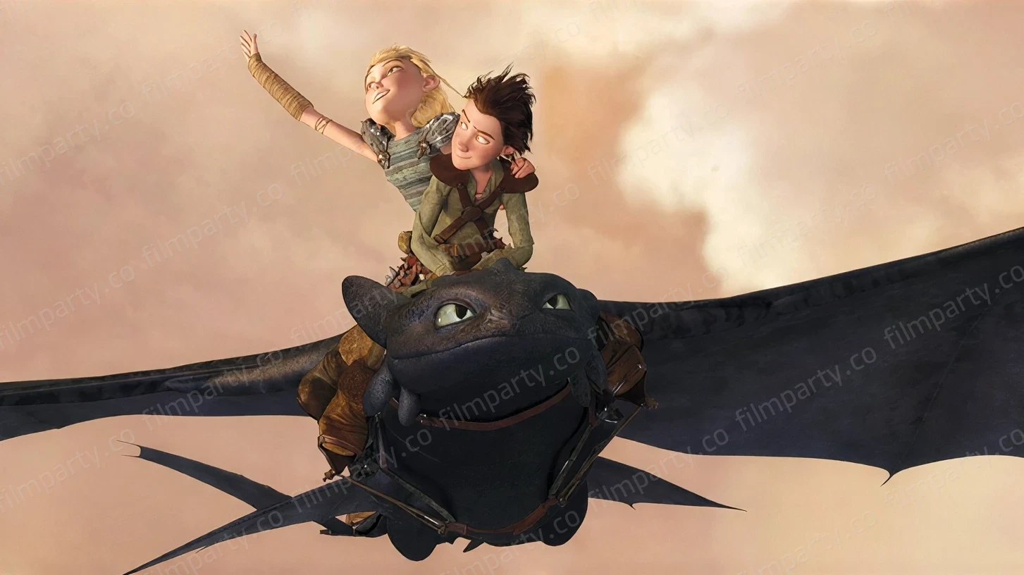 پوستر فیلم چگونه اژدهای خود را تربیت کنیم (How to Train Your Dragon 2010) - تماشای آنلاین و دانلود از فیلم پارتی