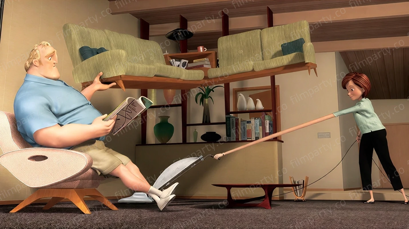 پوستر فیلم شگفت‌انگیزان (The Incredibles 2004) - تماشای آنلاین و دانلود از فیلم پارتی