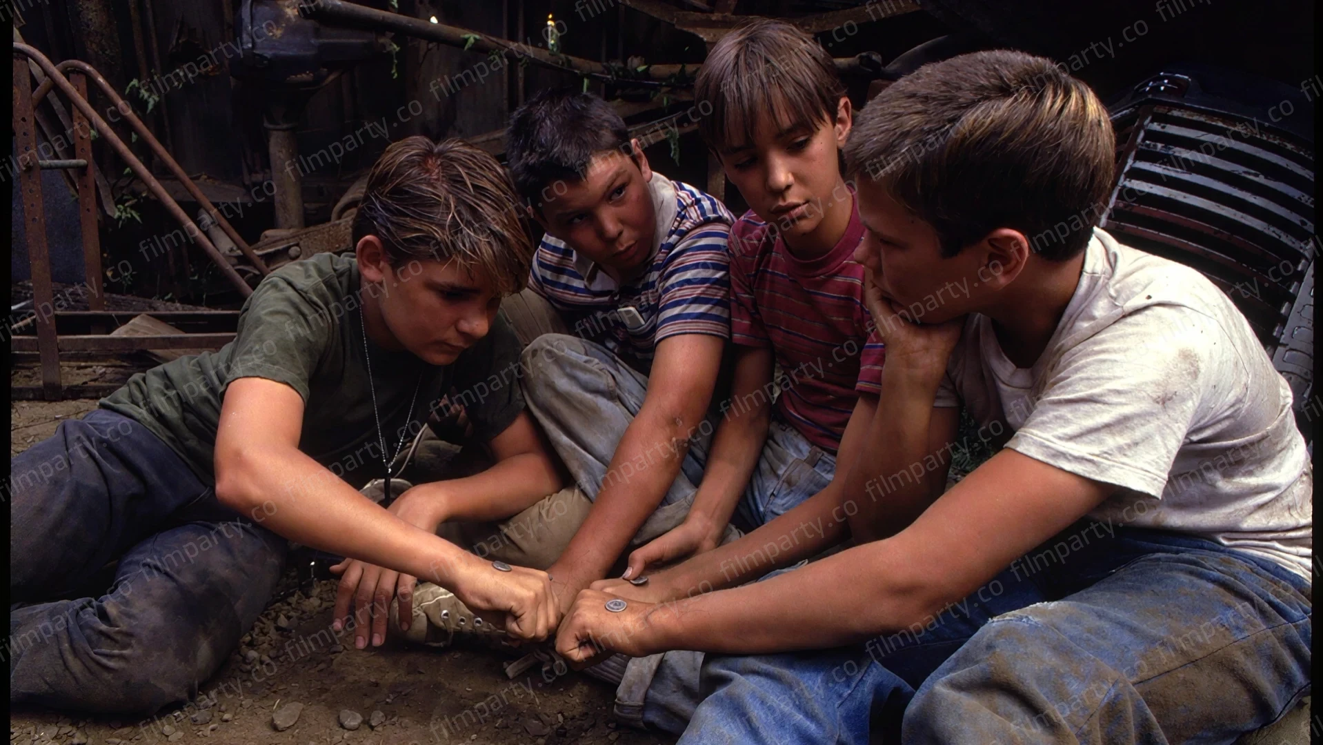 پوستر فیلم در کنارم بمان (Stand by Me 1986) - تماشای آنلاین و دانلود از فیلم پارتی
