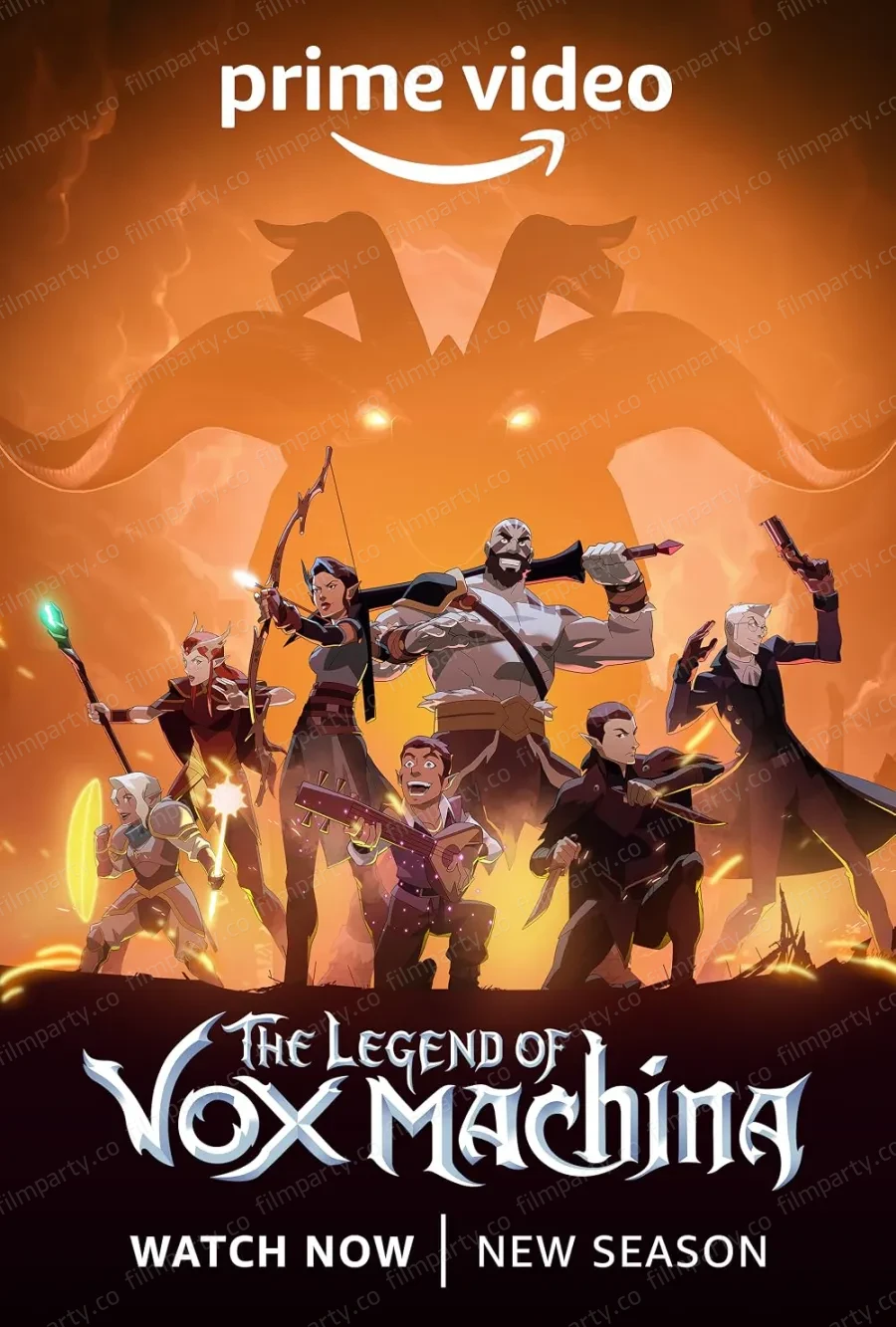 پوستر سریال افسانهٔ وکس ماکینا (The Legend of Vox Machina 2022) - تماشای آنلاین و دانلود از فیلم پارتی