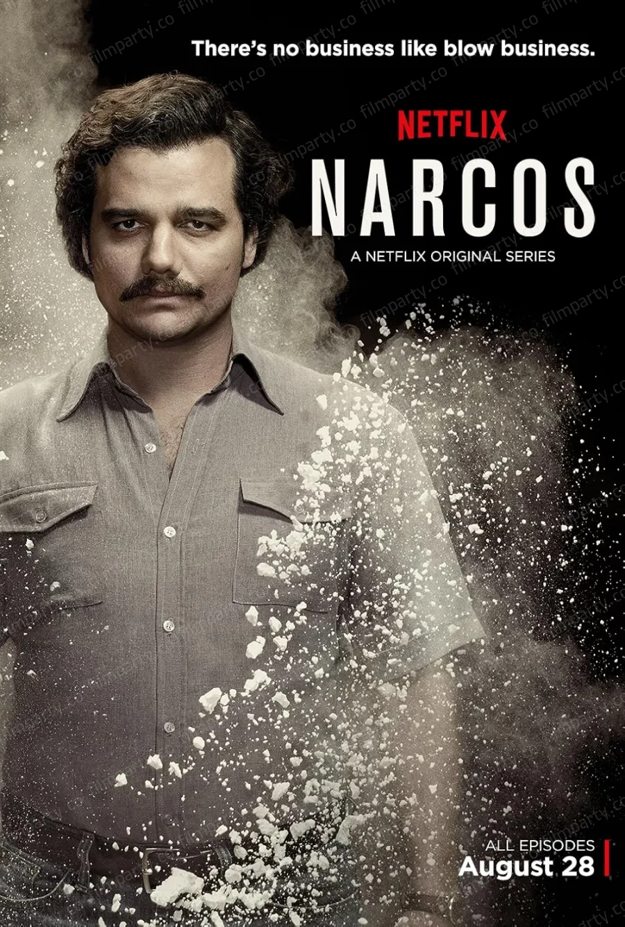 پوستر سریال نارکوس (Narcos 2015) - تماشای آنلاین و دانلود از فیلم پارتی