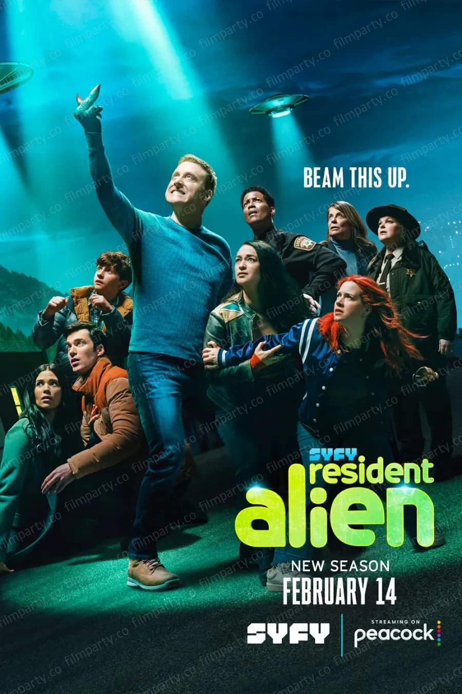 پوستر سریال بیگانهٔ مقیم (Resident Alien 2021) - تماشای آنلاین و دانلود از فیلم پارتی