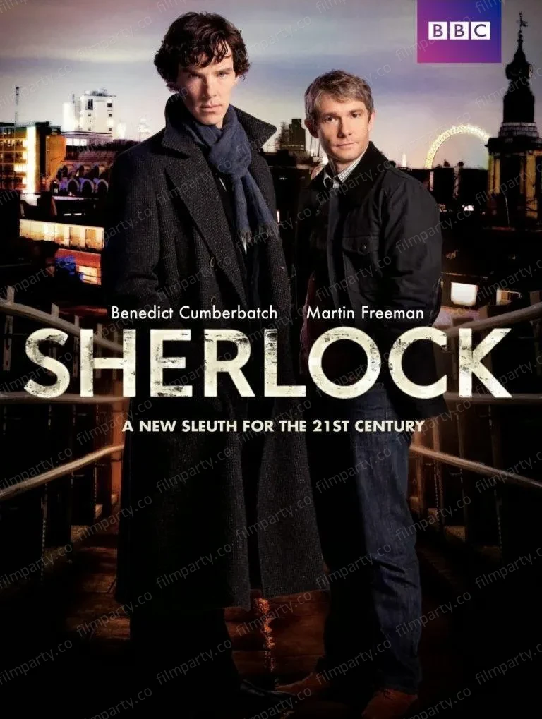 پوستر سریال شرلوک (Sherlock 2010) - تماشای آنلاین و دانلود از فیلم پارتی