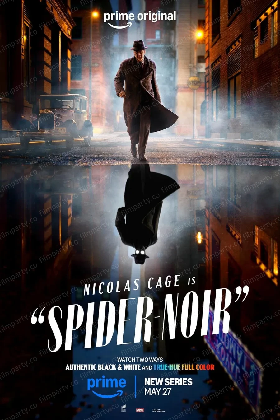پوستر سریال مرد عنکبوتی نوآر (Spider-Noir 2026) - تماشای آنلاین و دانلود از فیلم پارتی