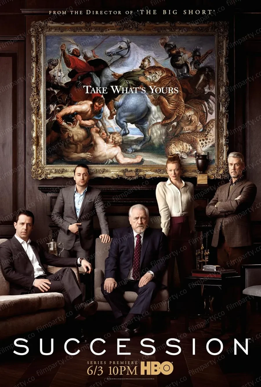 پوستر سریال جانشینی (Succession 2018) - تماشای آنلاین و دانلود از فیلم پارتی
