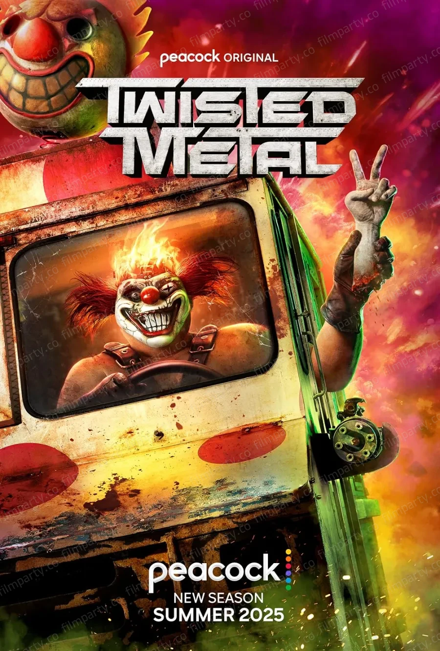 پوستر سریال متال پیچیده (Twisted Metal 2023) - تماشای آنلاین و دانلود از فیلم پارتی