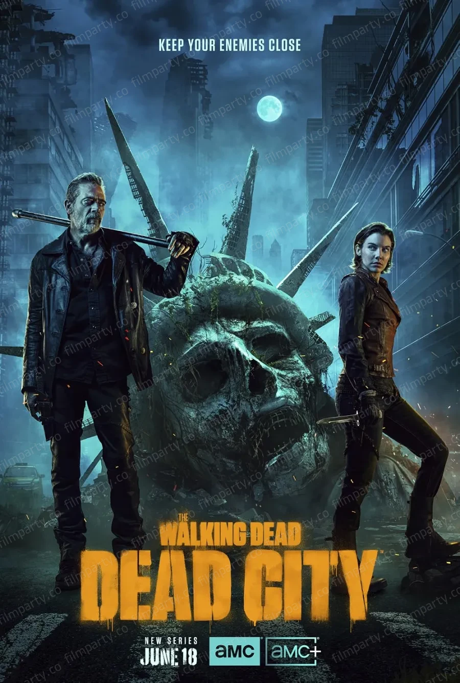 پوستر سریال مردگان متحرک: شهر مرده (The Walking Dead: Dead City 2023) - تماشای آنلاین و دانلود از فیلم پارتی