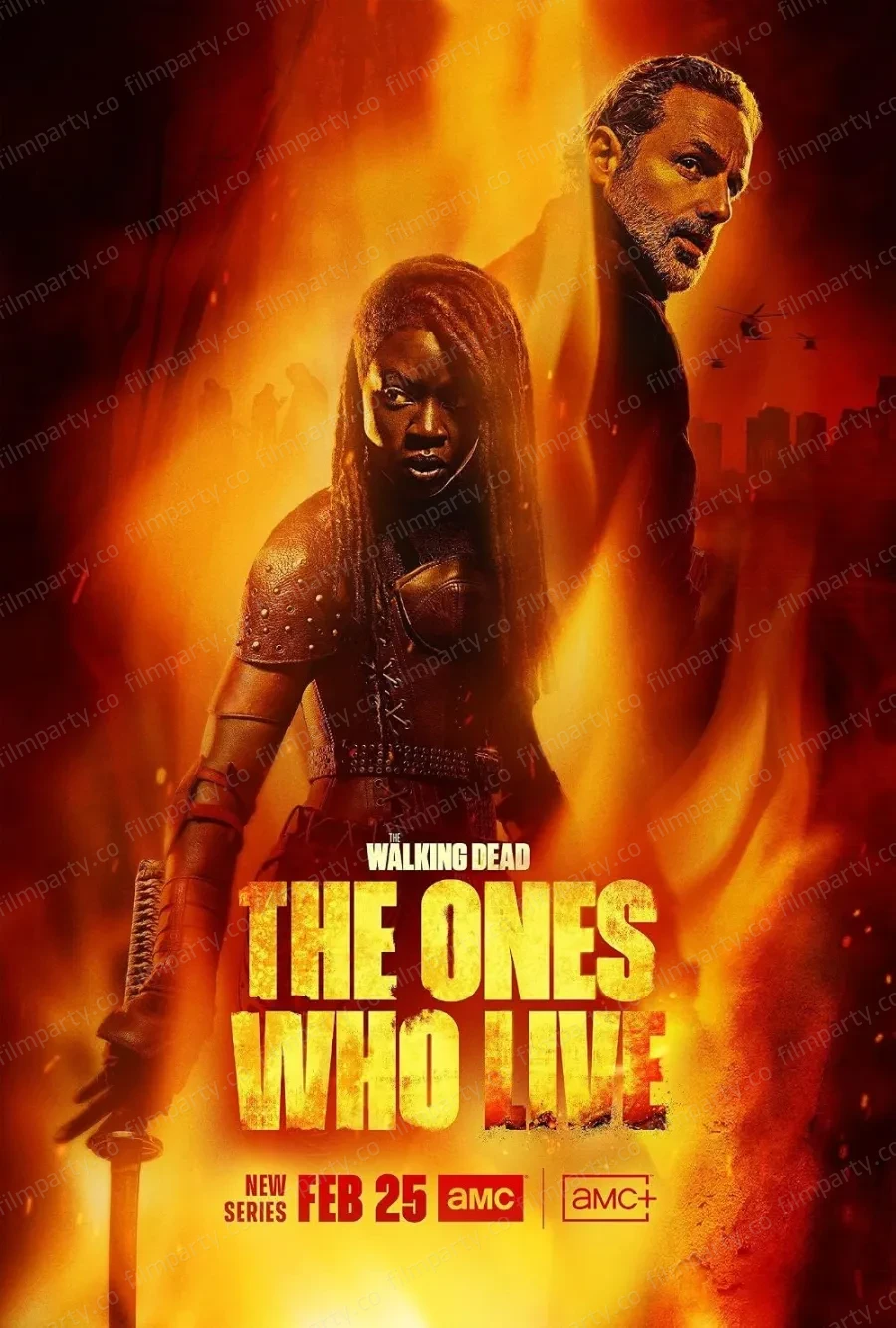 پوستر سریال مردگان متحرک: آن‌ها که زنده‌اند (The Walking Dead: The Ones Who Live 2024) - تماشای آنلاین و دانلود از فیلم پارتی