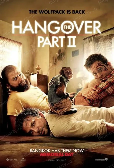 پوستر فیلم خماری 2 (The Hangover Part II 2011) - تماشای آنلاین و دانلود از فیلم پارتی