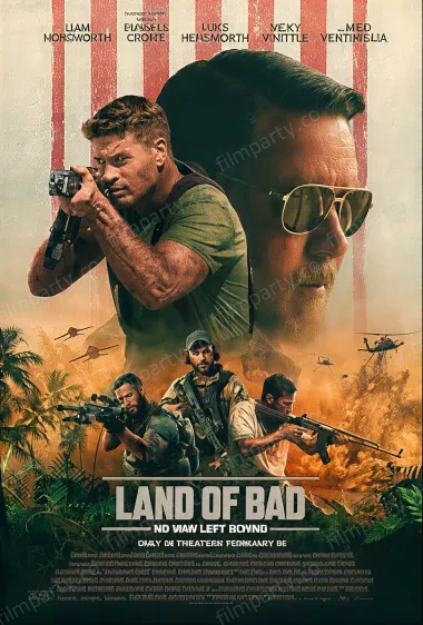 پوستر فیلم سرزمین بد (Land of Bad 2024) - تماشای آنلاین و دانلود از فیلم پارتی