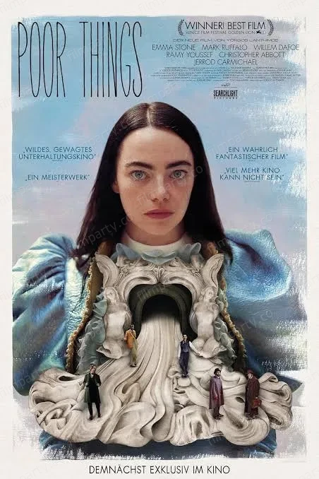 پوستر فیلم بیچارگان (Poor Things 2023) - تماشای آنلاین و دانلود از فیلم پارتی