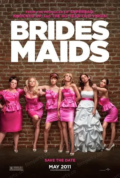 پوستر فیلم ساقدوش ها (Bridesmaids 2011) - تماشای آنلاین و دانلود از فیلم پارتی