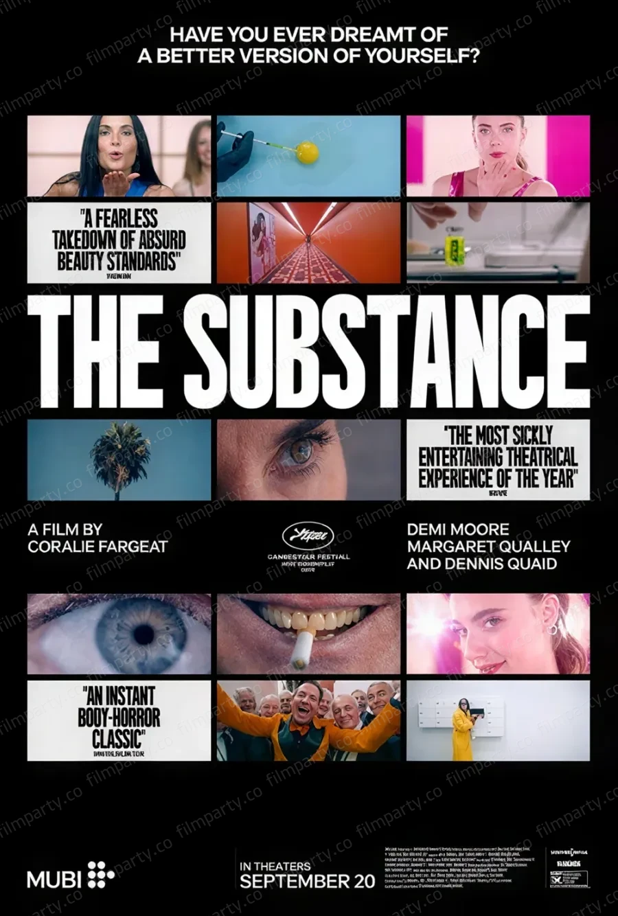 پوستر فیلم جوهر (The Substance 2024) - تماشای آنلاین و دانلود از فیلم پارتی
