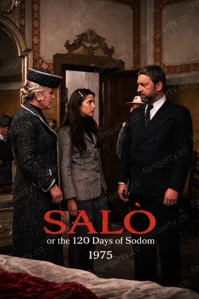 پوستر فیلم 120 روز در سودوم (Salò, or the 120 Days of Sodom 1975) - تماشای آنلاین و دانلود از فیلم پارتی