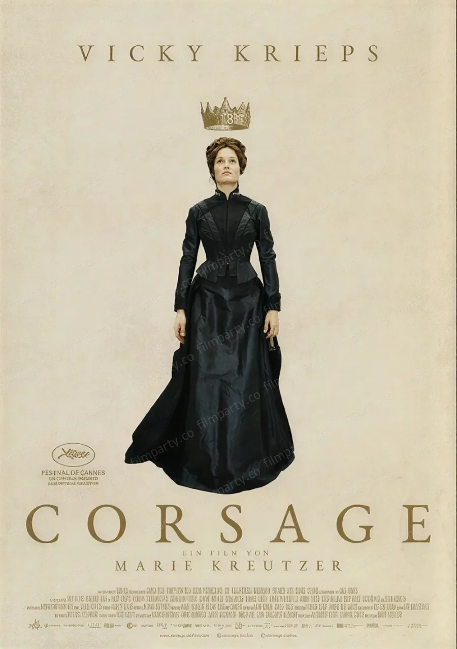 پوستر فیلم کورساژ (Corsage 2022) - تماشای آنلاین و دانلود از فیلم پارتی