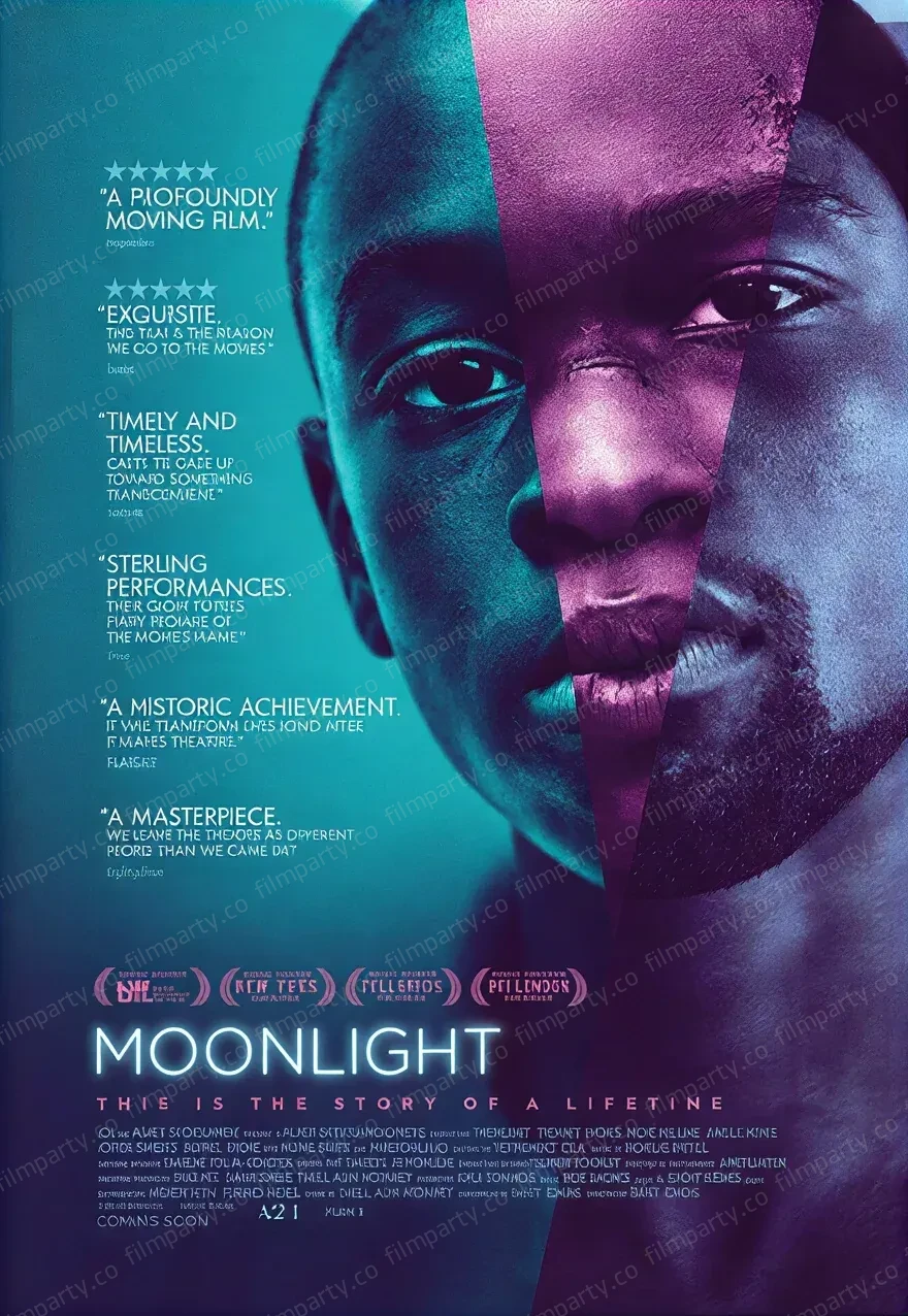پوستر فیلم مهتاب (Moonlight 2016) - تماشای آنلاین و دانلود از فیلم پارتی