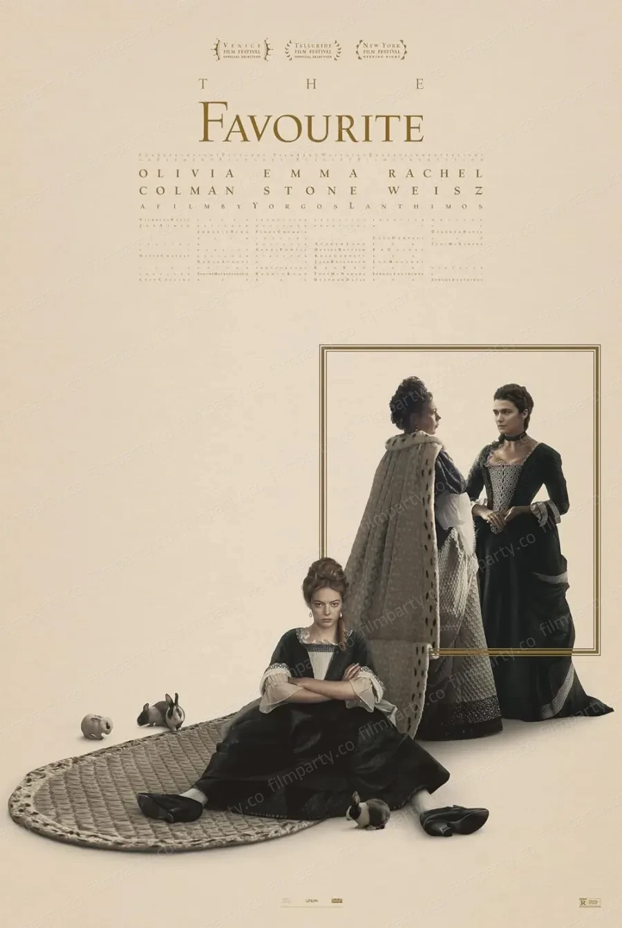 پوستر فیلم سوگلی (The Favourite 2018) - تماشای آنلاین و دانلود از فیلم پارتی