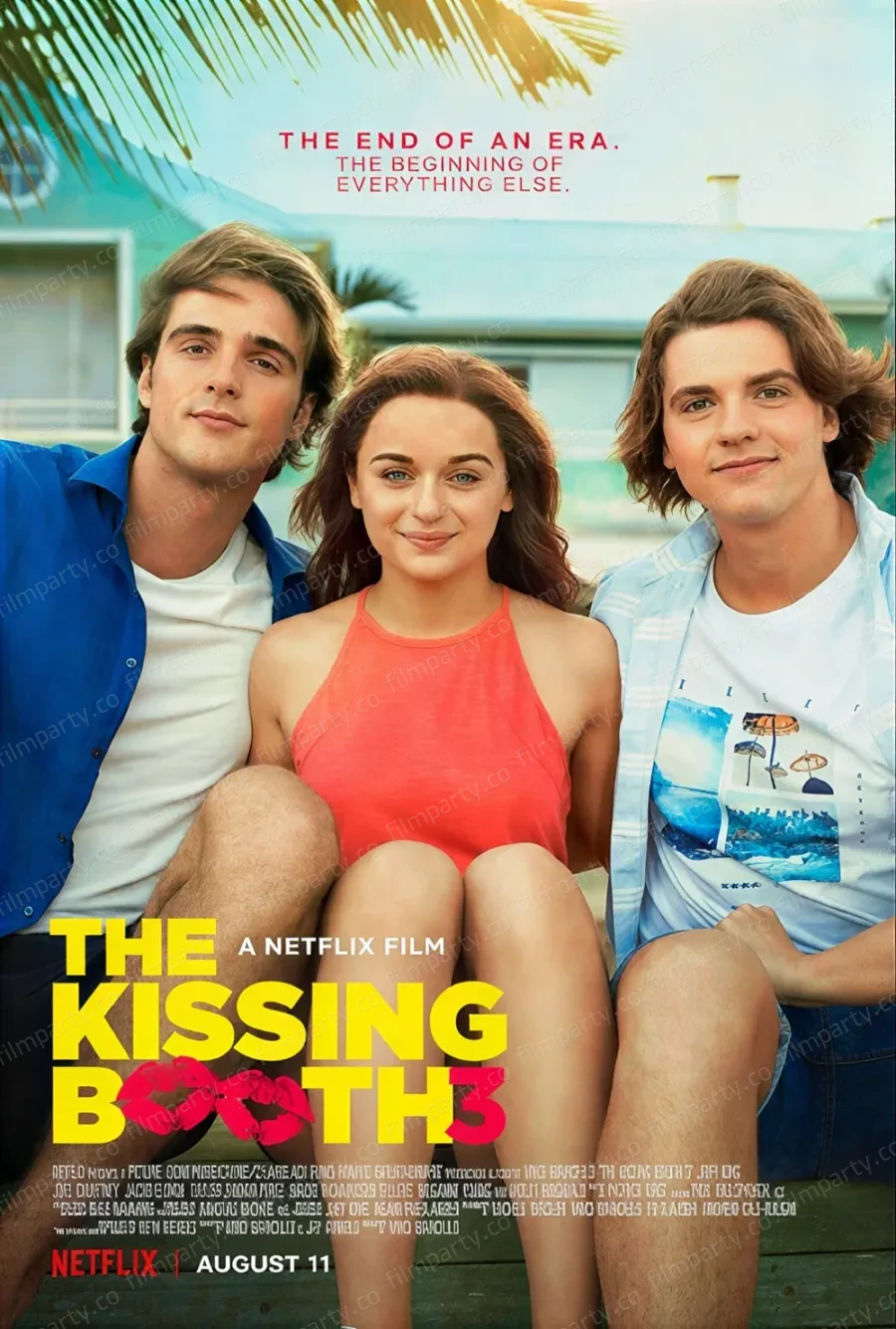 پوستر فیلم غرفهٔ بوسه ۳ (The Kissing Booth 3 2021) - تماشای آنلاین و دانلود از فیلم پارتی