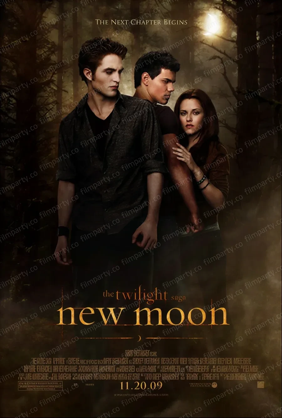 پوستر فیلم ماه نو (New Moon 2009) - تماشای آنلاین و دانلود از فیلم پارتی