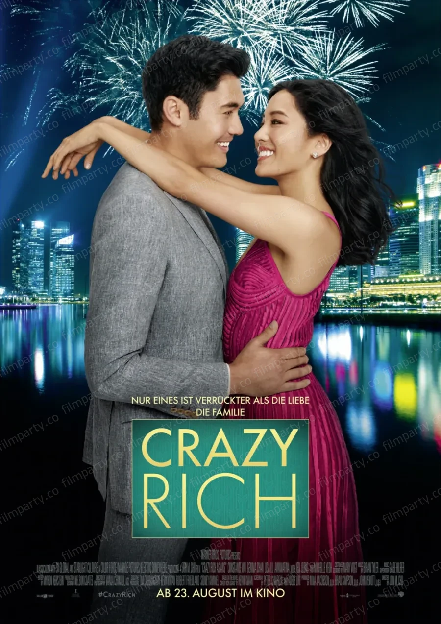 پوستر فیلم آسیایی‌های خرپول (Crazy Rich Asians 2018) - تماشای آنلاین و دانلود از فیلم پارتی