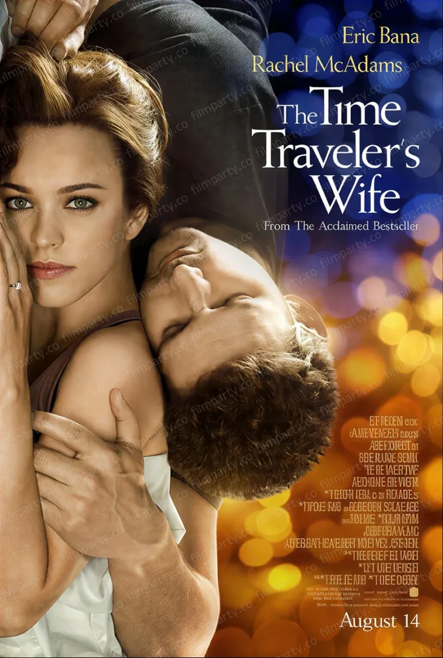 پوستر فیلم همسر مسافر زمان (The Time Traveler's Wife 2009) - تماشای آنلاین و دانلود از فیلم پارتی