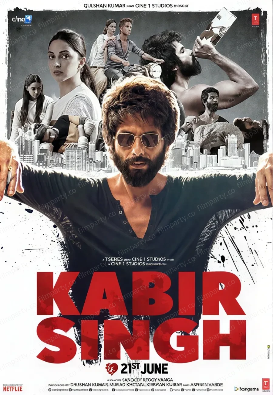پوستر فیلم کبیر سینگ (Kabir Singh 2019) - تماشای آنلاین و دانلود از فیلم پارتی