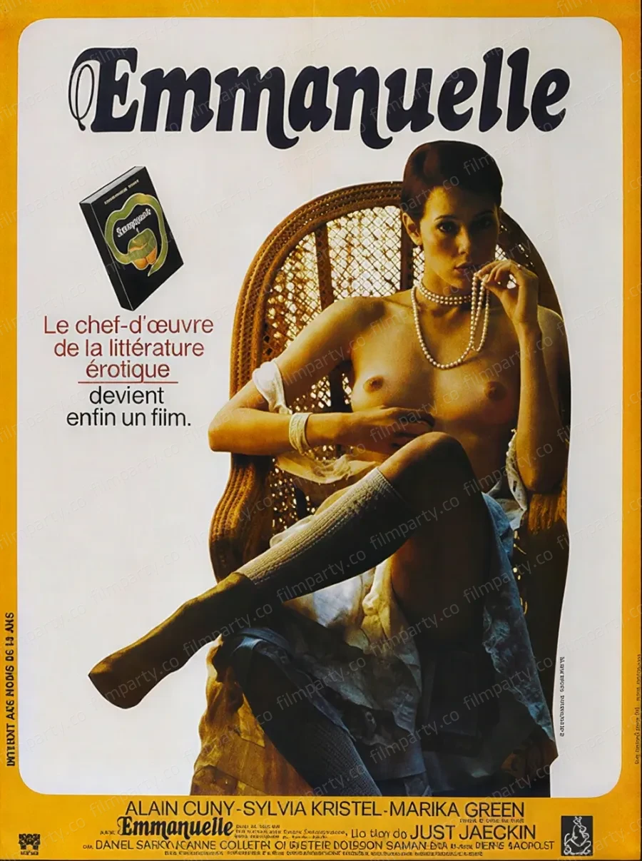 پوستر فیلم امانوئل (Emmanuelle 1974) - تماشای آنلاین و دانلود از فیلم پارتی