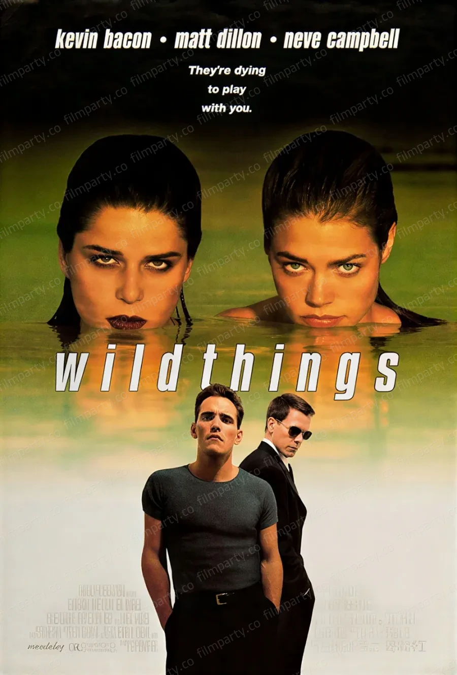 پوستر فیلم چیزهای وحشی (Wild Things 1998) - تماشای آنلاین و دانلود از فیلم پارتی