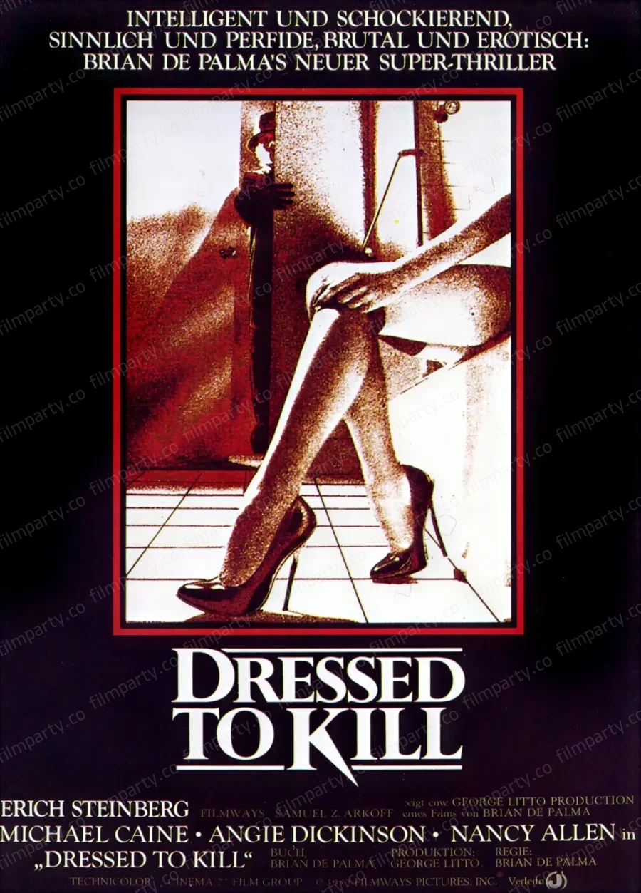 پوستر فیلم لباس برای کشتن (Dressed to Kill 1980) - تماشای آنلاین و دانلود از فیلم پارتی