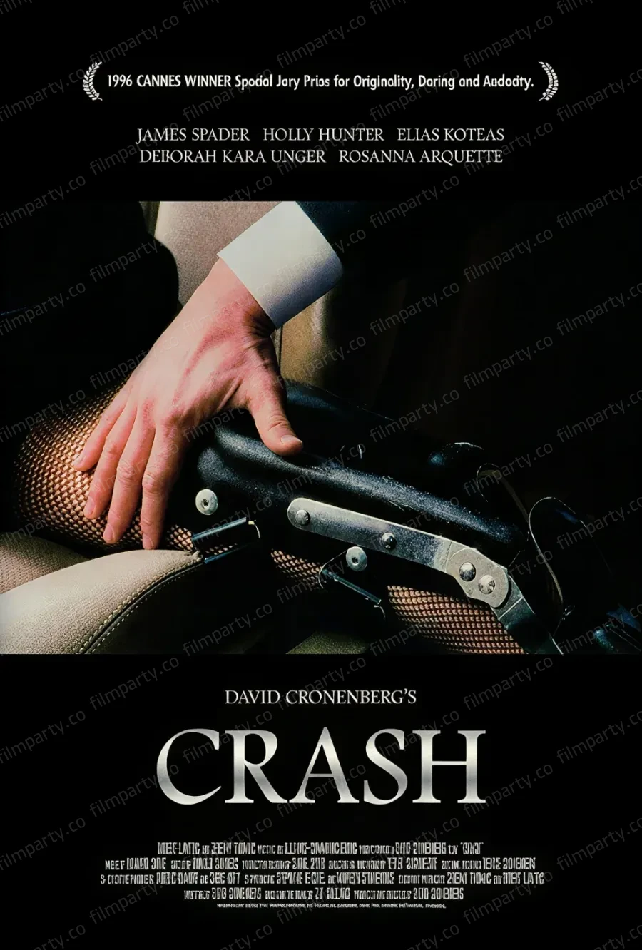 پوستر فیلم تصادف (Crash 1996) - تماشای آنلاین و دانلود از فیلم پارتی