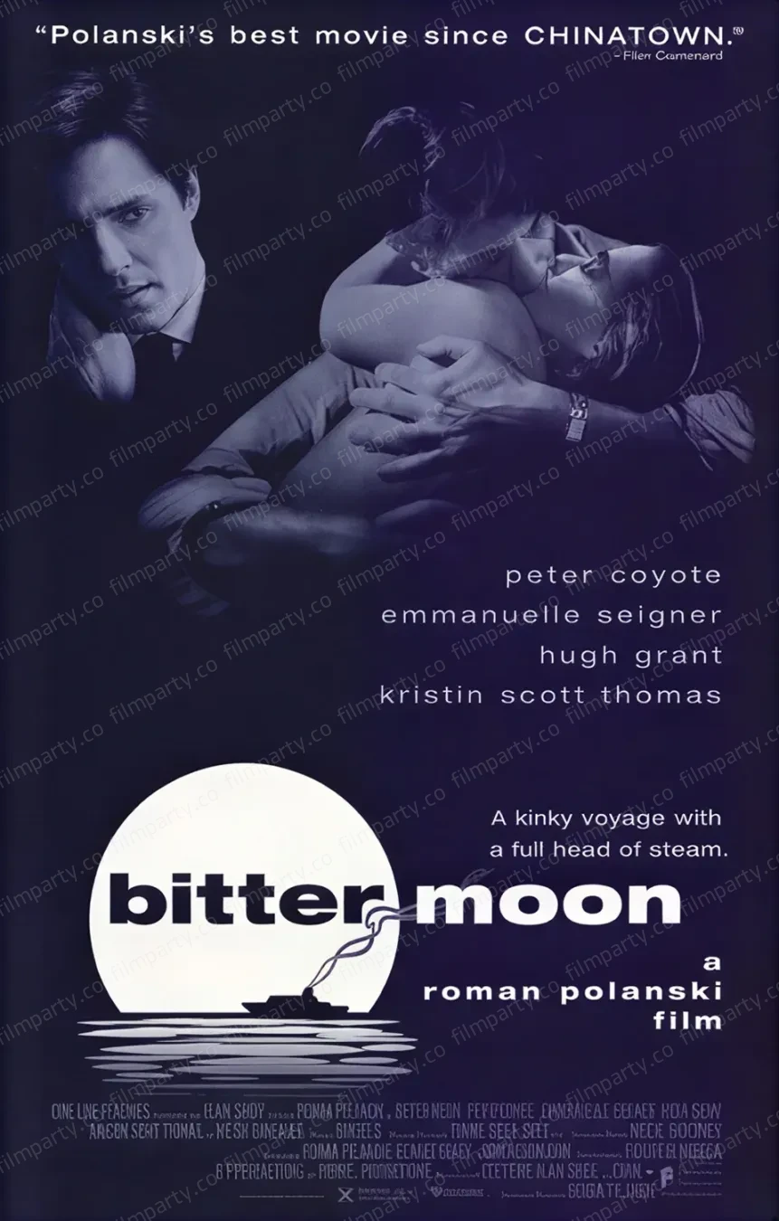 پوستر فیلم ماه تلخ (Bitter Moon 1992) - تماشای آنلاین و دانلود از فیلم پارتی