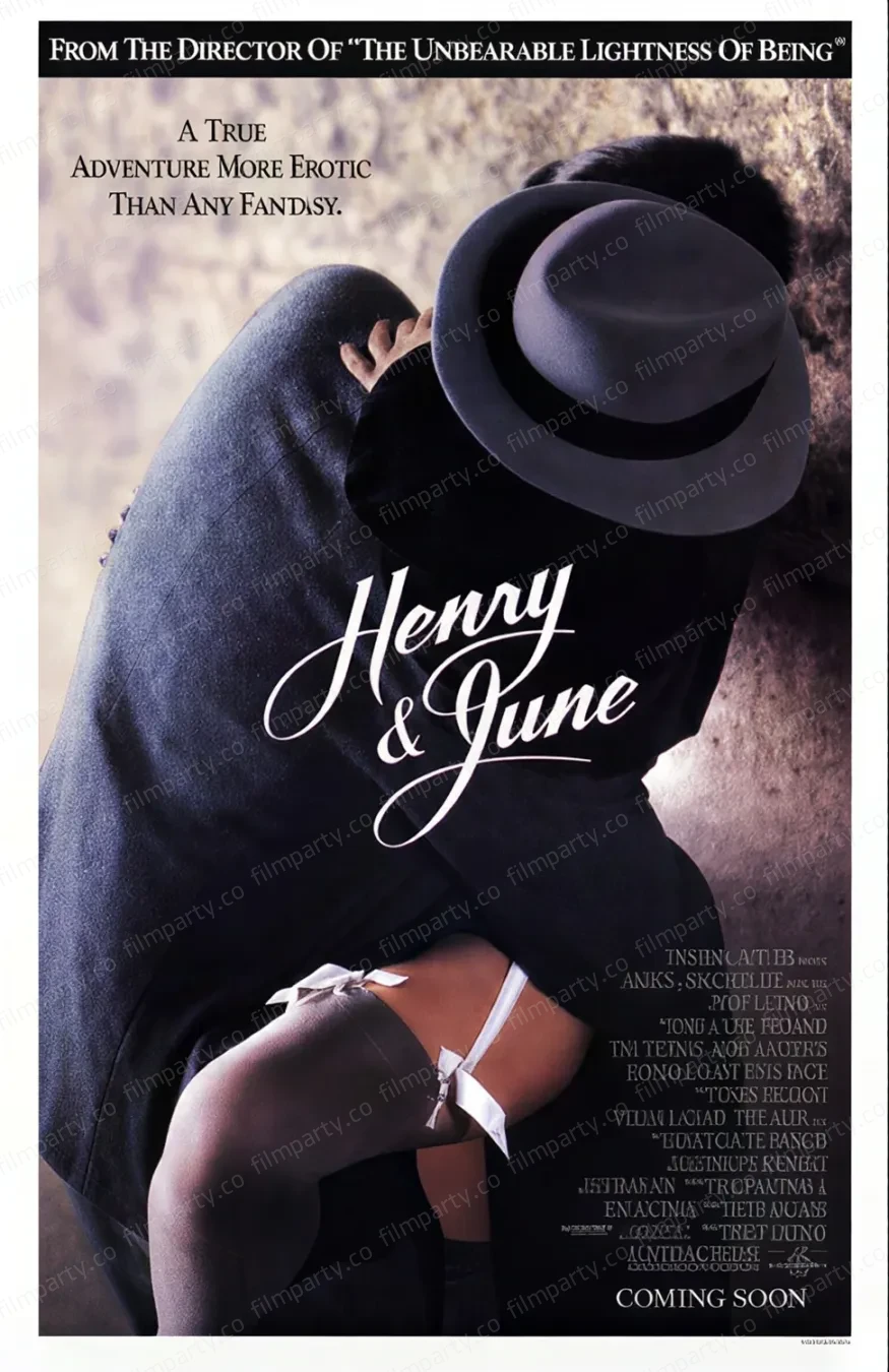پوستر فیلم هنری و جون (Henry & June 1990) - تماشای آنلاین و دانلود از فیلم پارتی