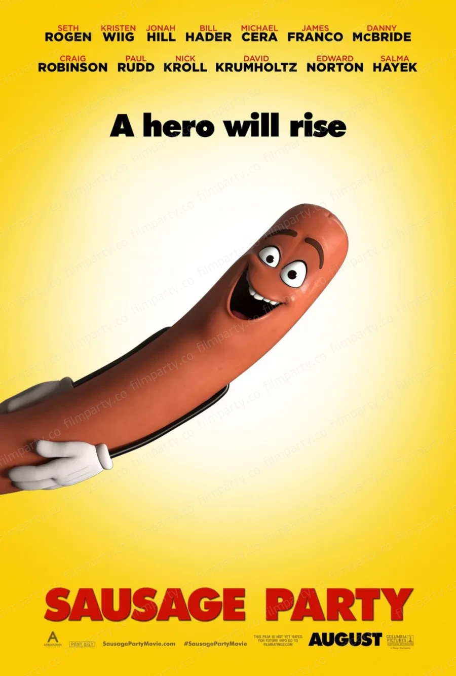 پوستر فیلم سوسیس پارتی (Sausage Party 2016) - تماشای آنلاین و دانلود از فیلم پارتی