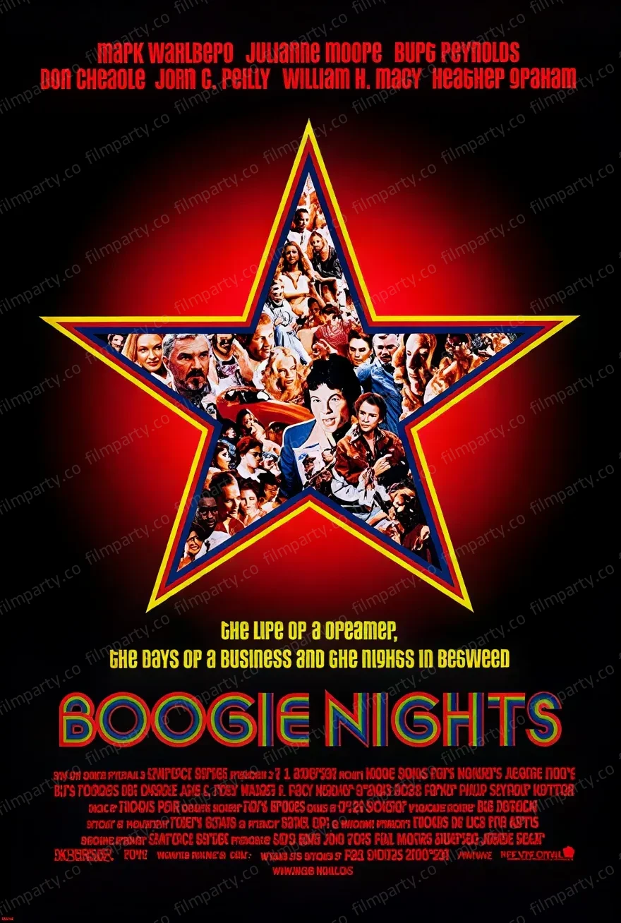 پوستر فیلم شب‌های بوگی (Boogie Nights 1997) - تماشای آنلاین و دانلود از فیلم پارتی
